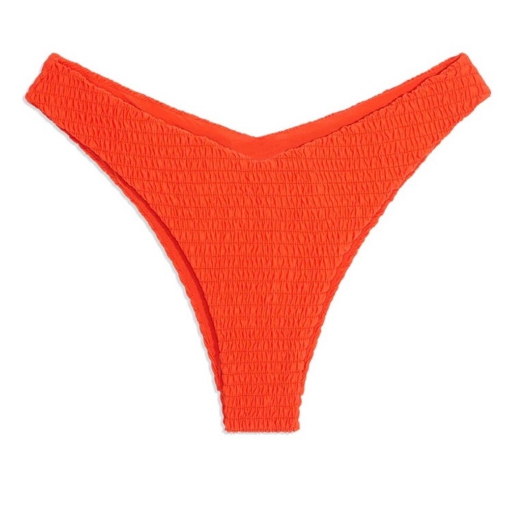 WeWoreWhat Spicy Orange Delilah Bikini Bottom